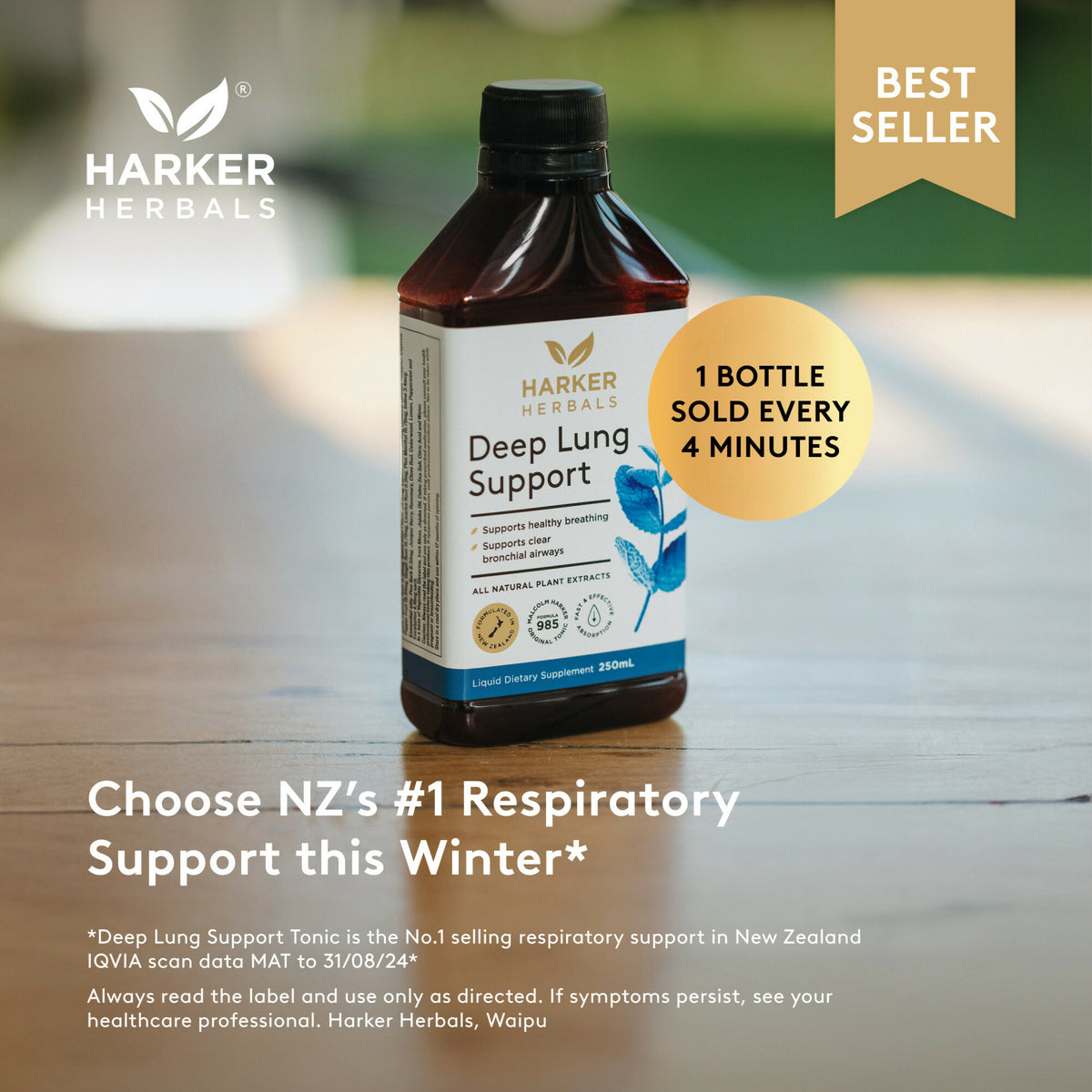 Deep Lung Support 250ml-Harker Herbals-Matakana Pharmacy