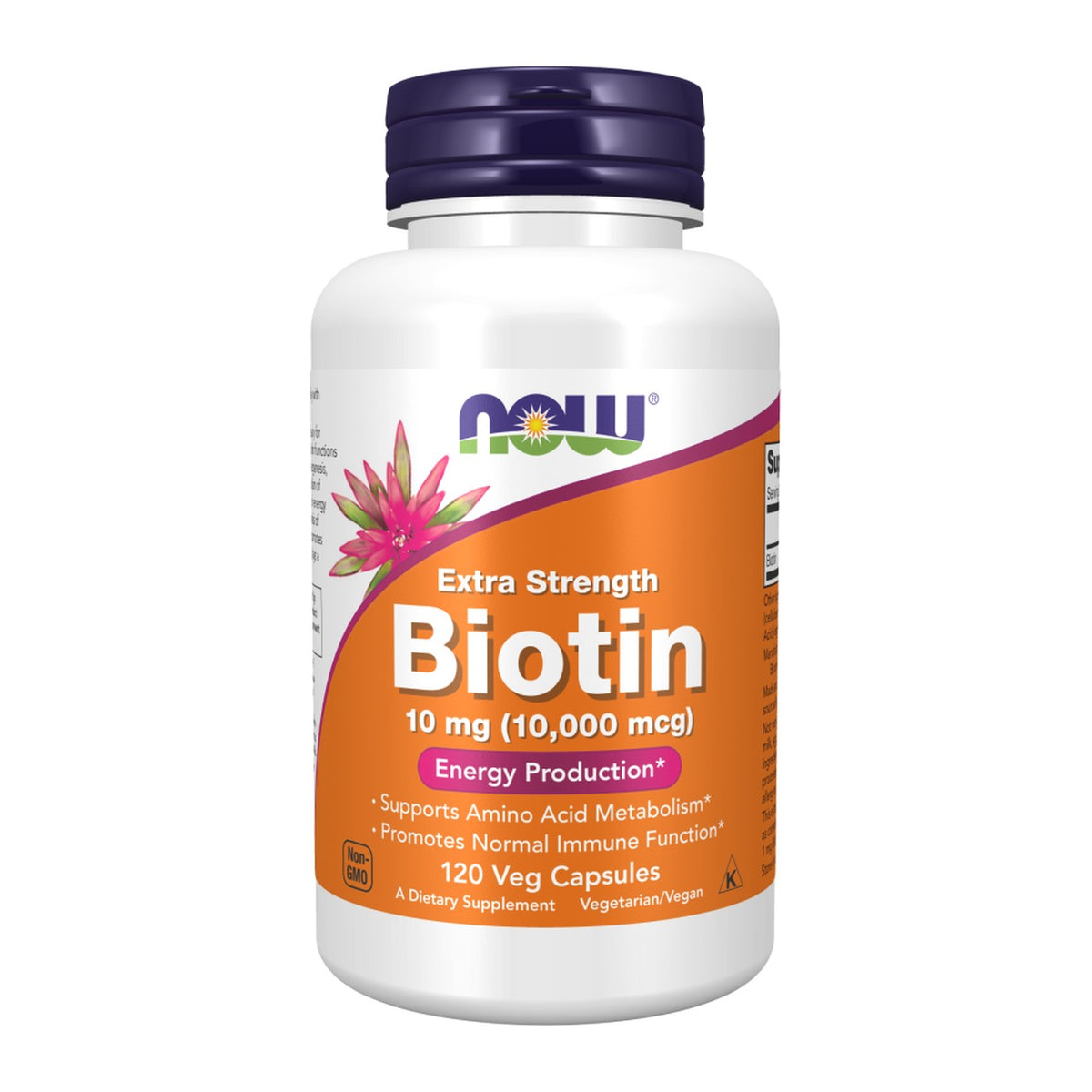 Biotin, Extra Strength 10 mg (10,000 mcg), pack front
