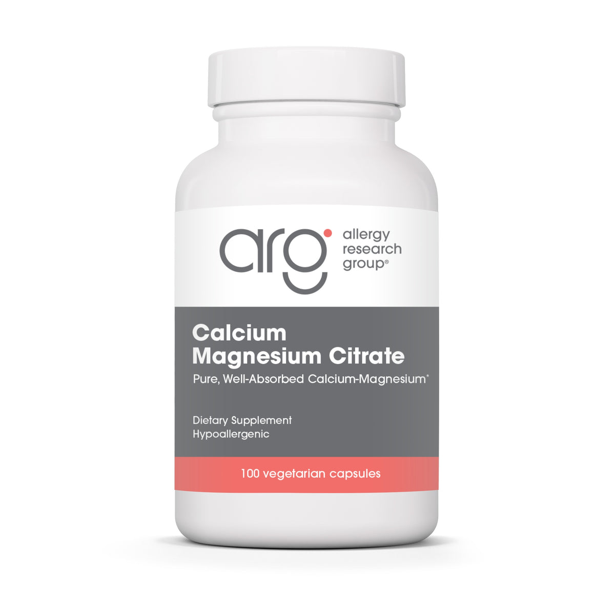Calcium Magnesium Citrate 100caps front of pack