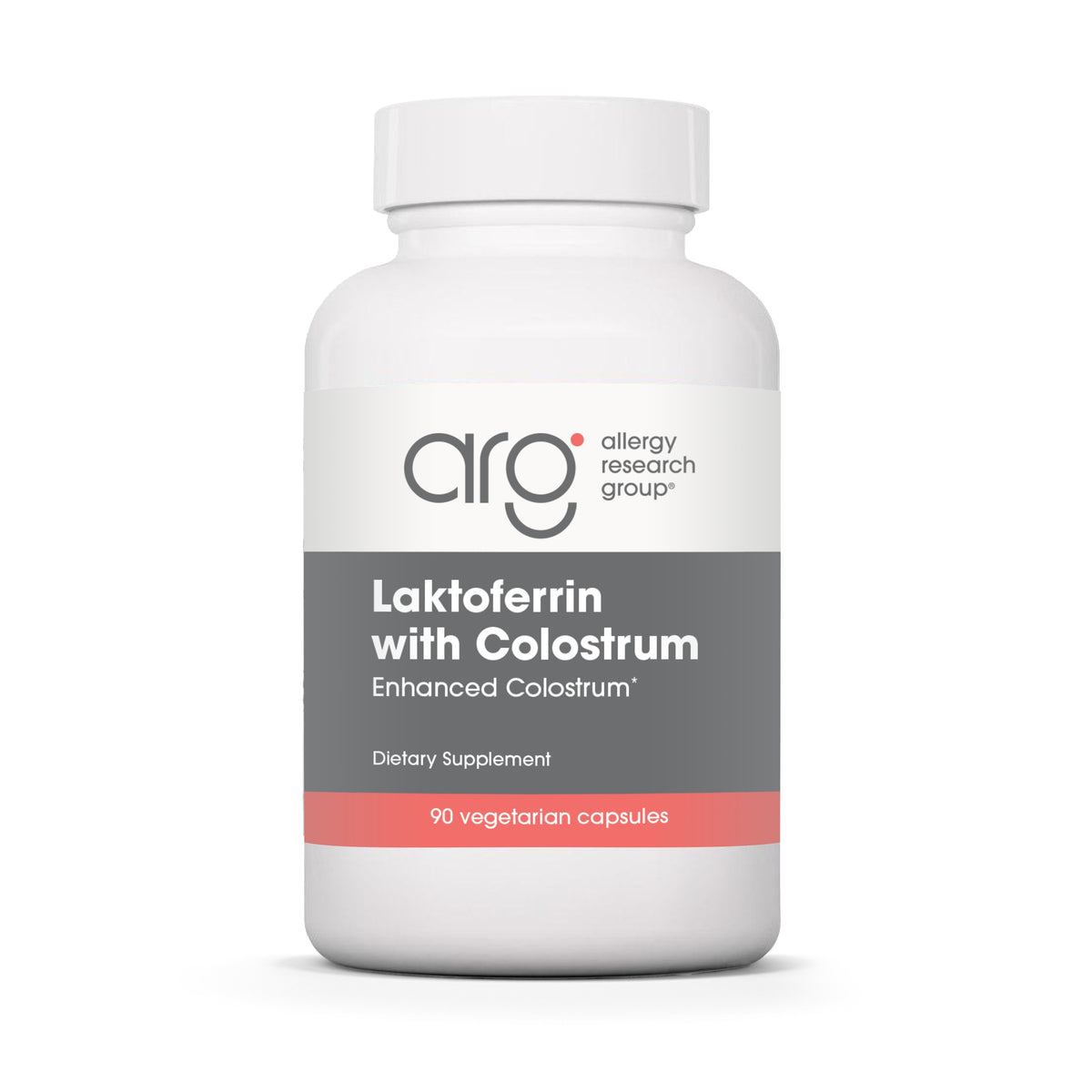 LaktoFerrin with Colostrum 90caps front of pack