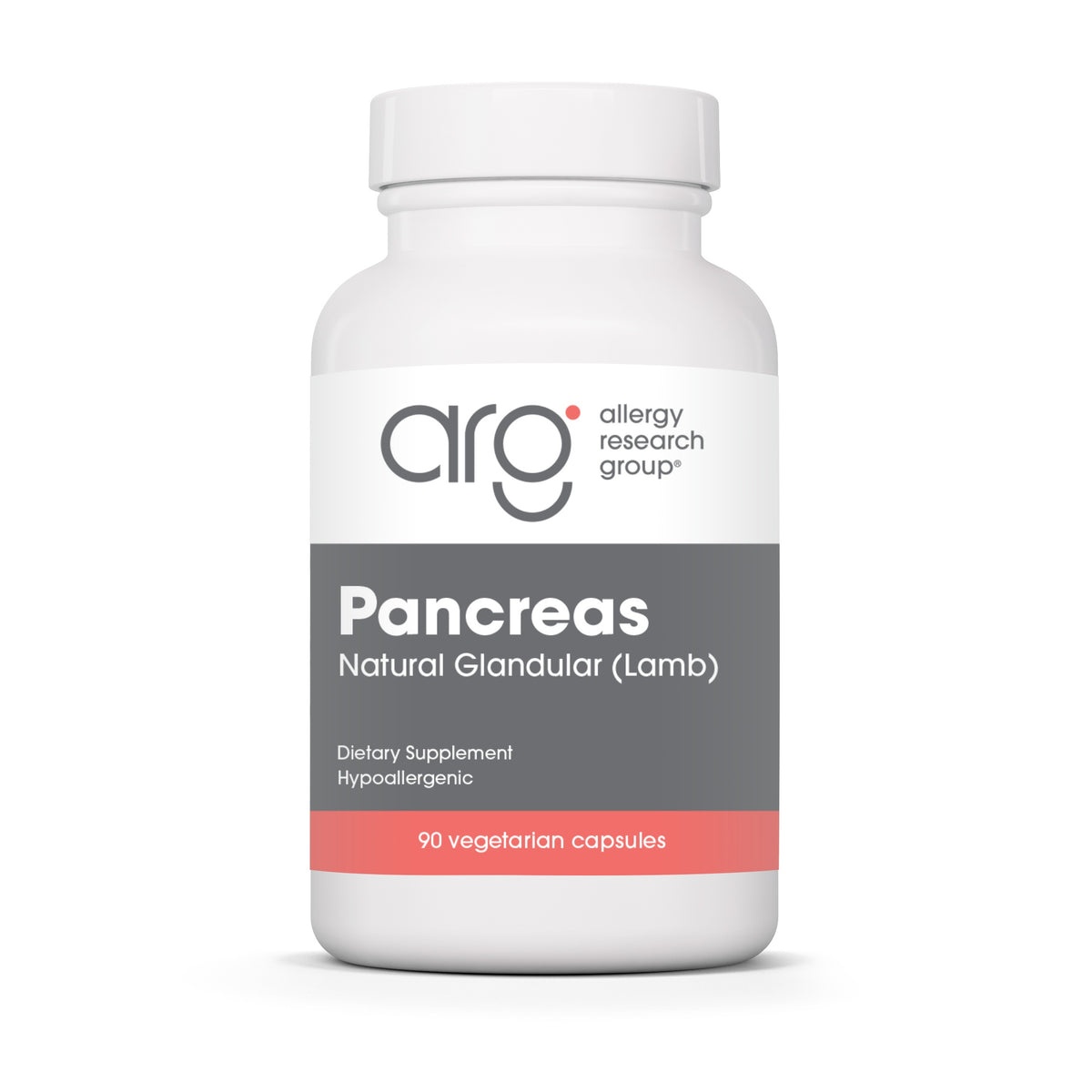 Pancreas Lamb Natural Glandular 90caps front of pack