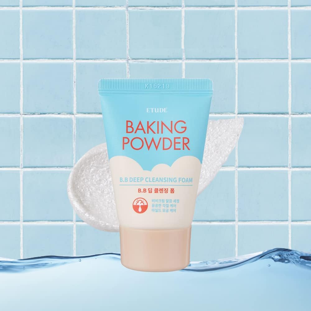 Baking Powder B.B Deep Cleansing Foam Travel Size 30ml-Etude-Matakana Pharmacy