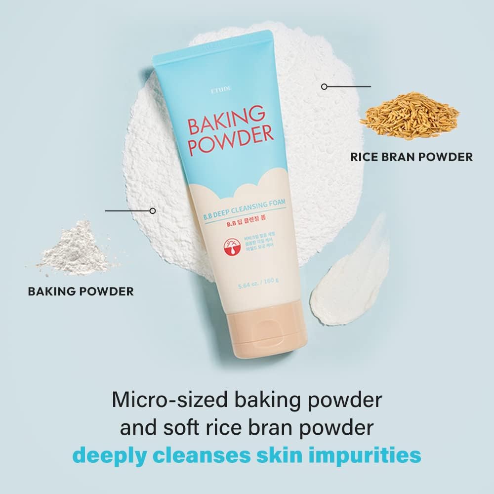 Baking Powder B.B Deep Cleansing Foam 160ml-Etude-Matakana Pharmacy