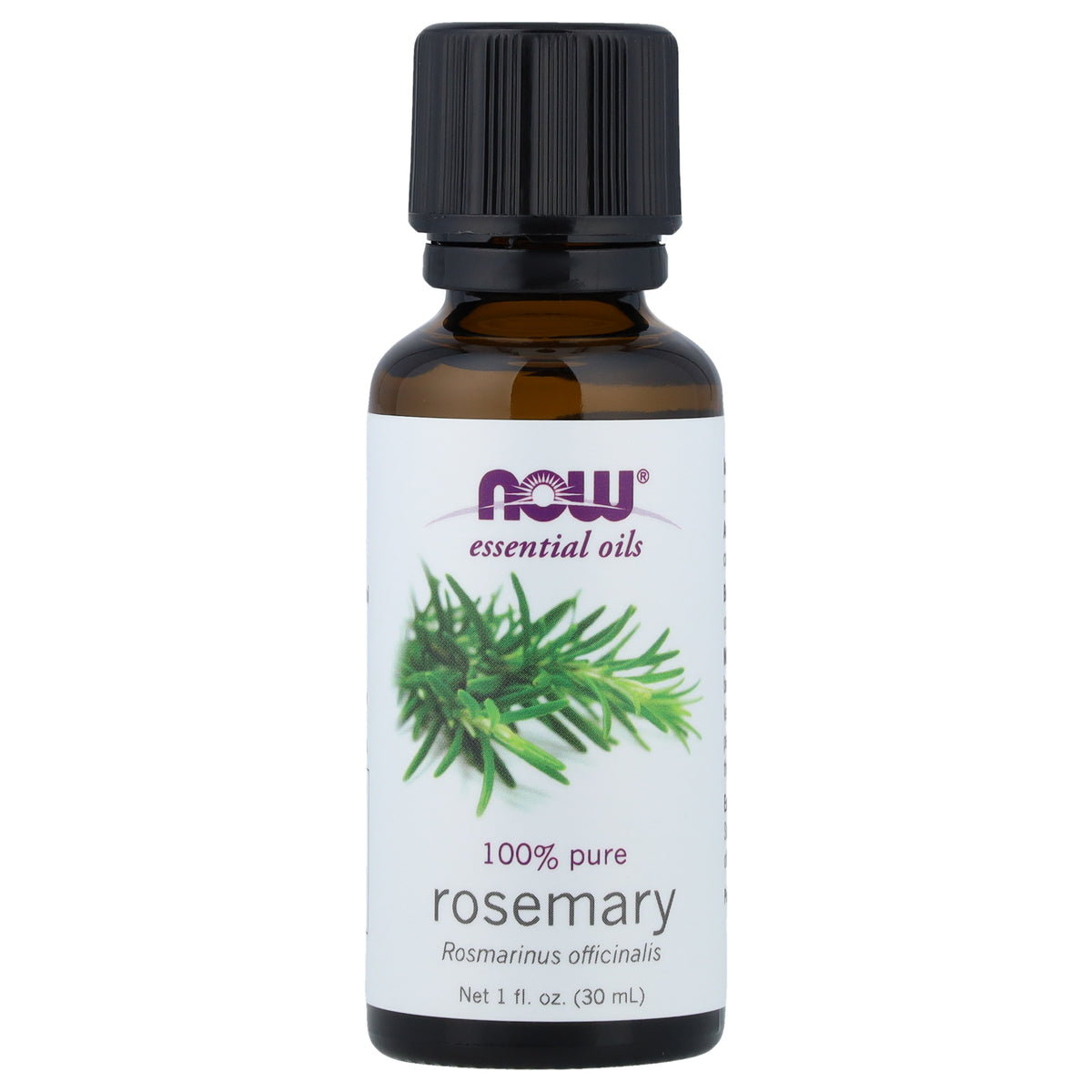 NOW Ess Oil 100% Pure Rosemary 30ml, front of the pack