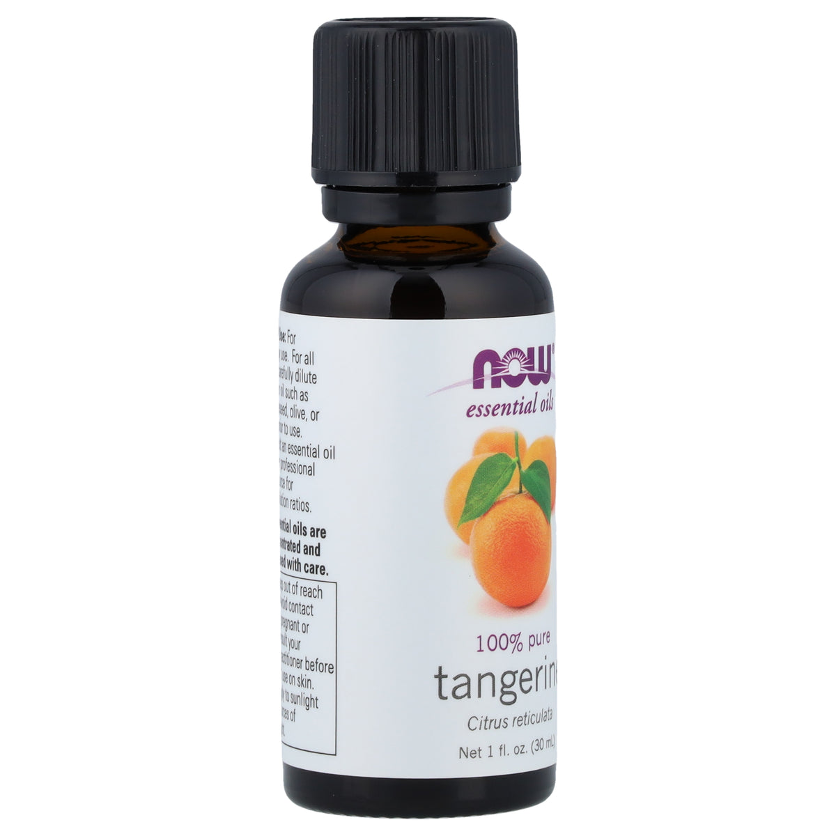 NOW Ess Oil 100% Pure Tangerine 30ml, front of the pack
