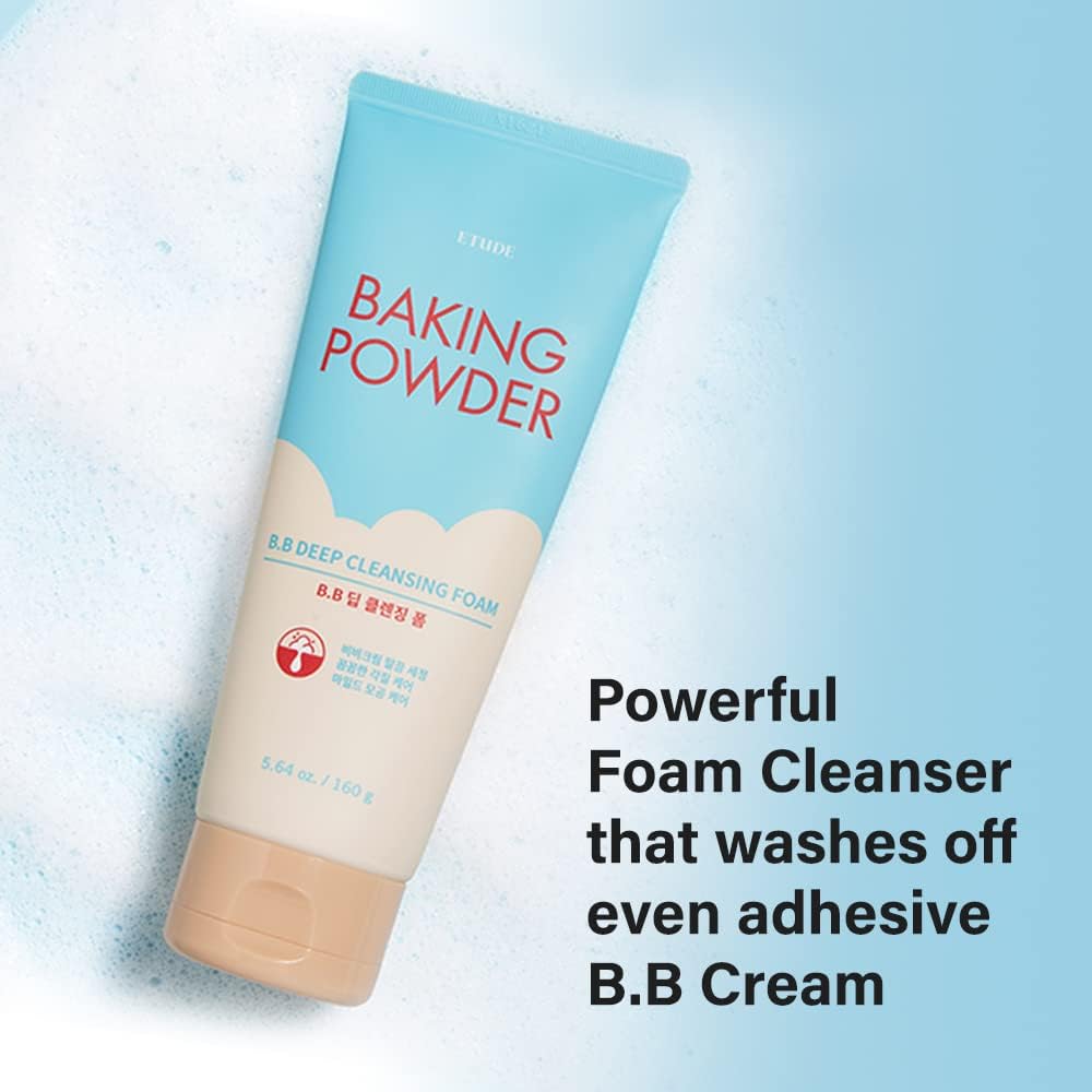 Baking Powder B.B Deep Cleansing Foam 160ml-Etude-Matakana Pharmacy