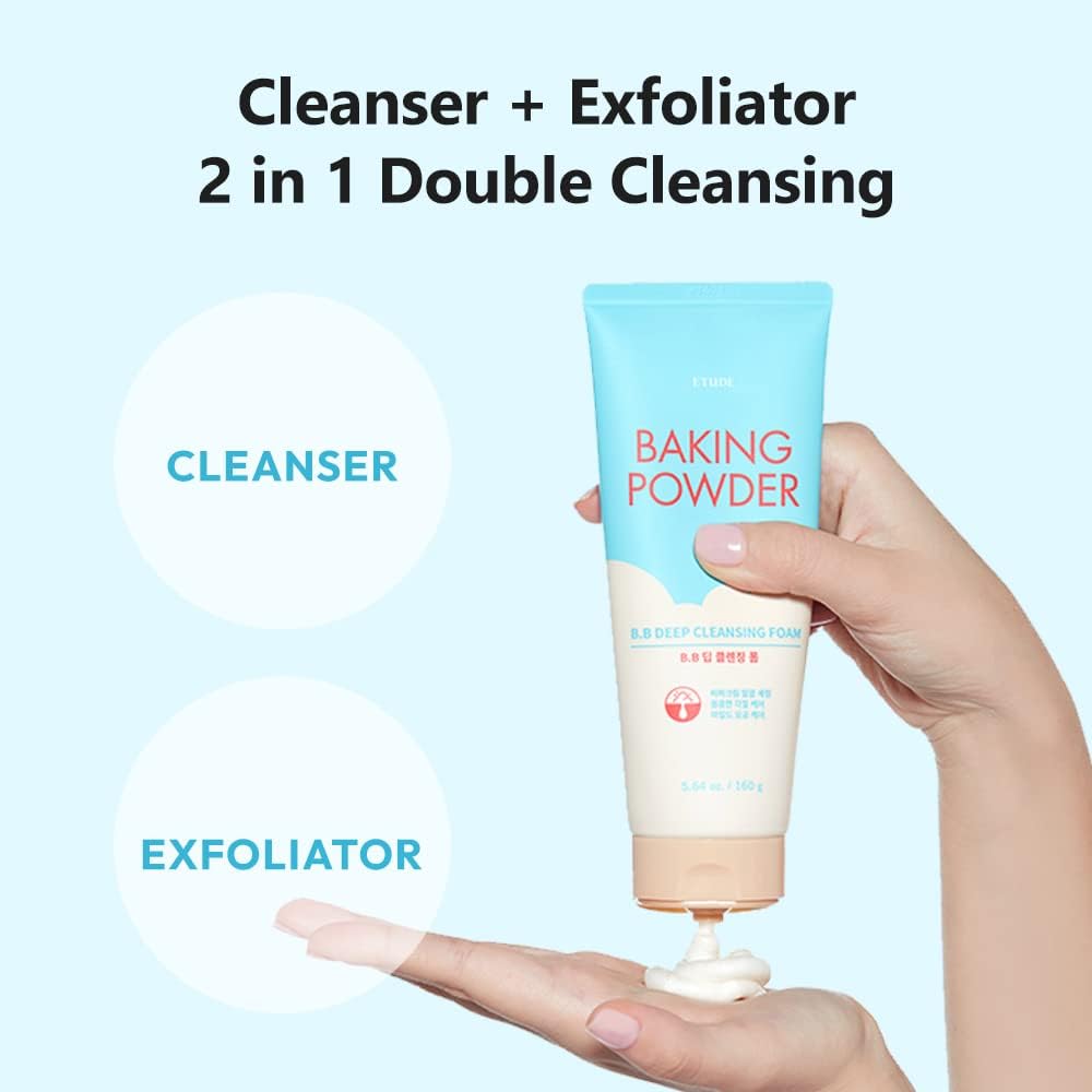 Baking Powder B.B Deep Cleansing Foam 160ml-Etude-Matakana Pharmacy