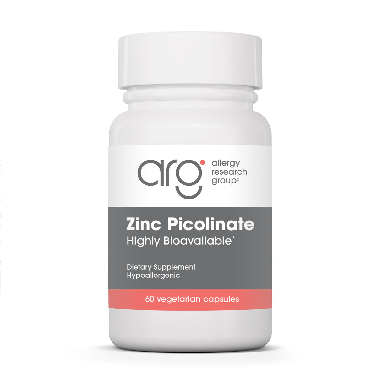 Zinc Picolinate 60caps front of pack