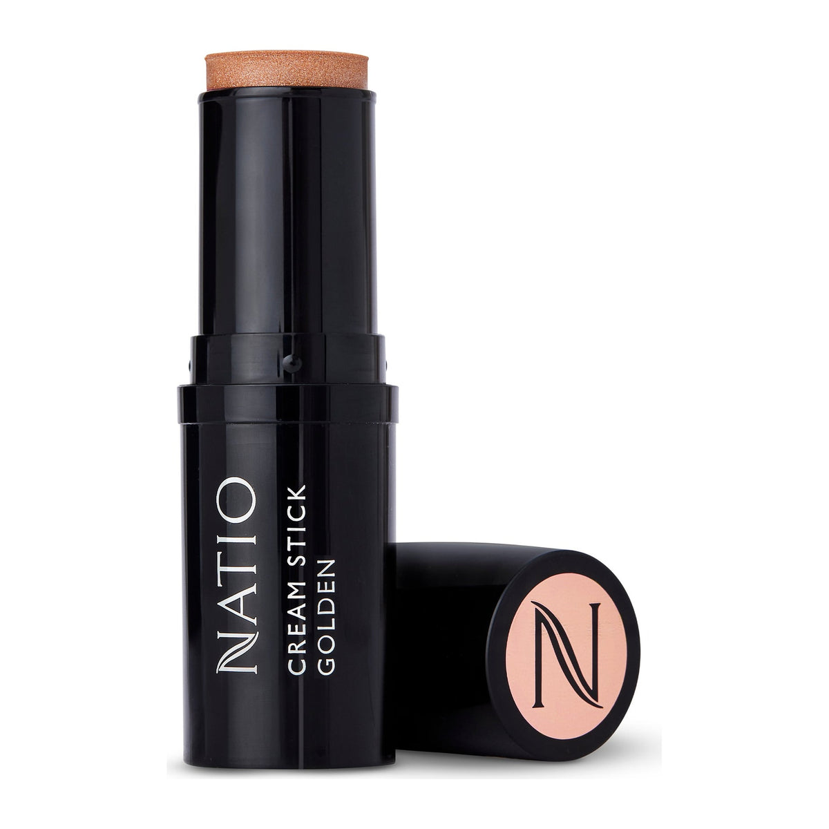 Cream Stick Highlighter Golden 7.5g by Natio, front of pack