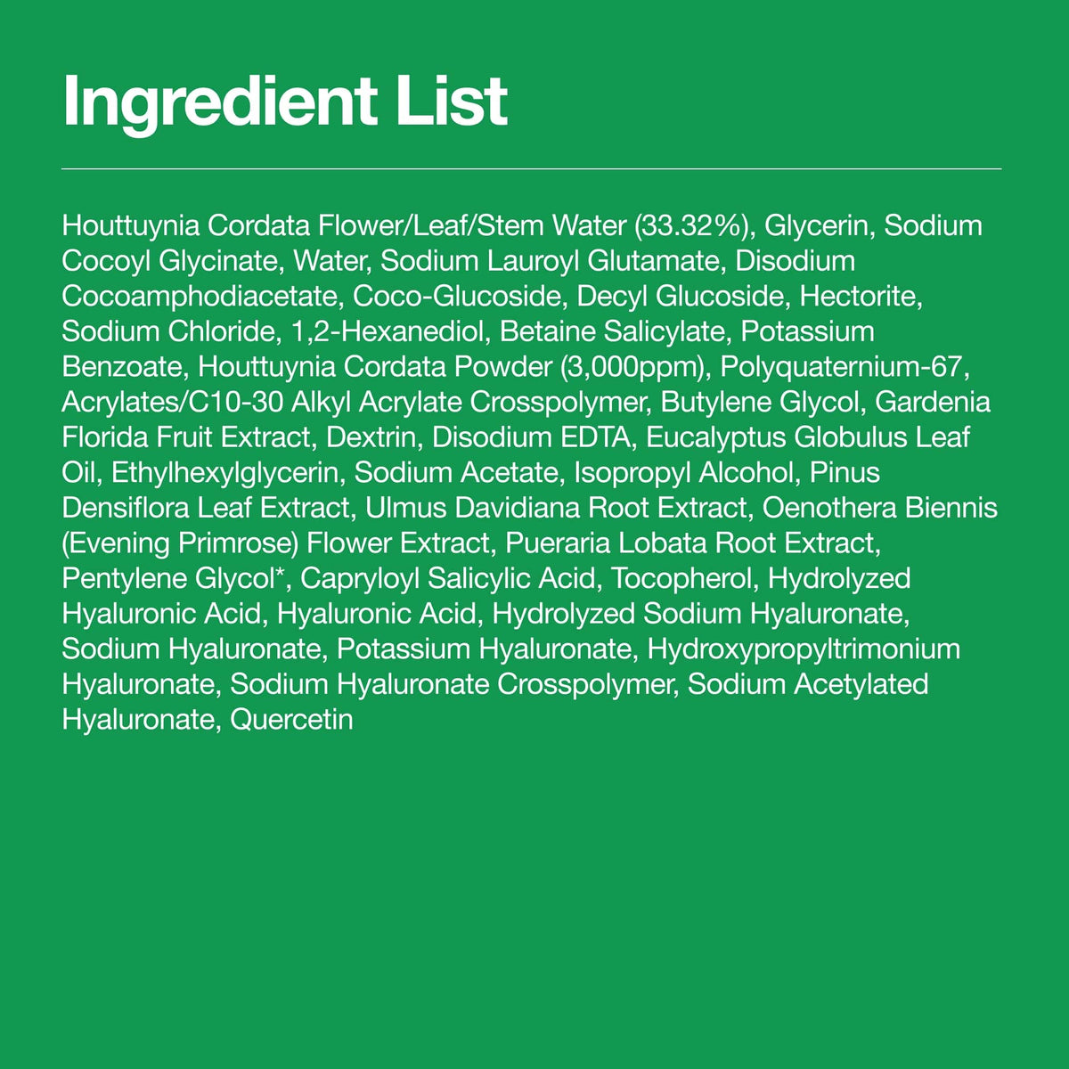 Heartleaf Quercetinol Pore Deep Cleansing Foam 150ml