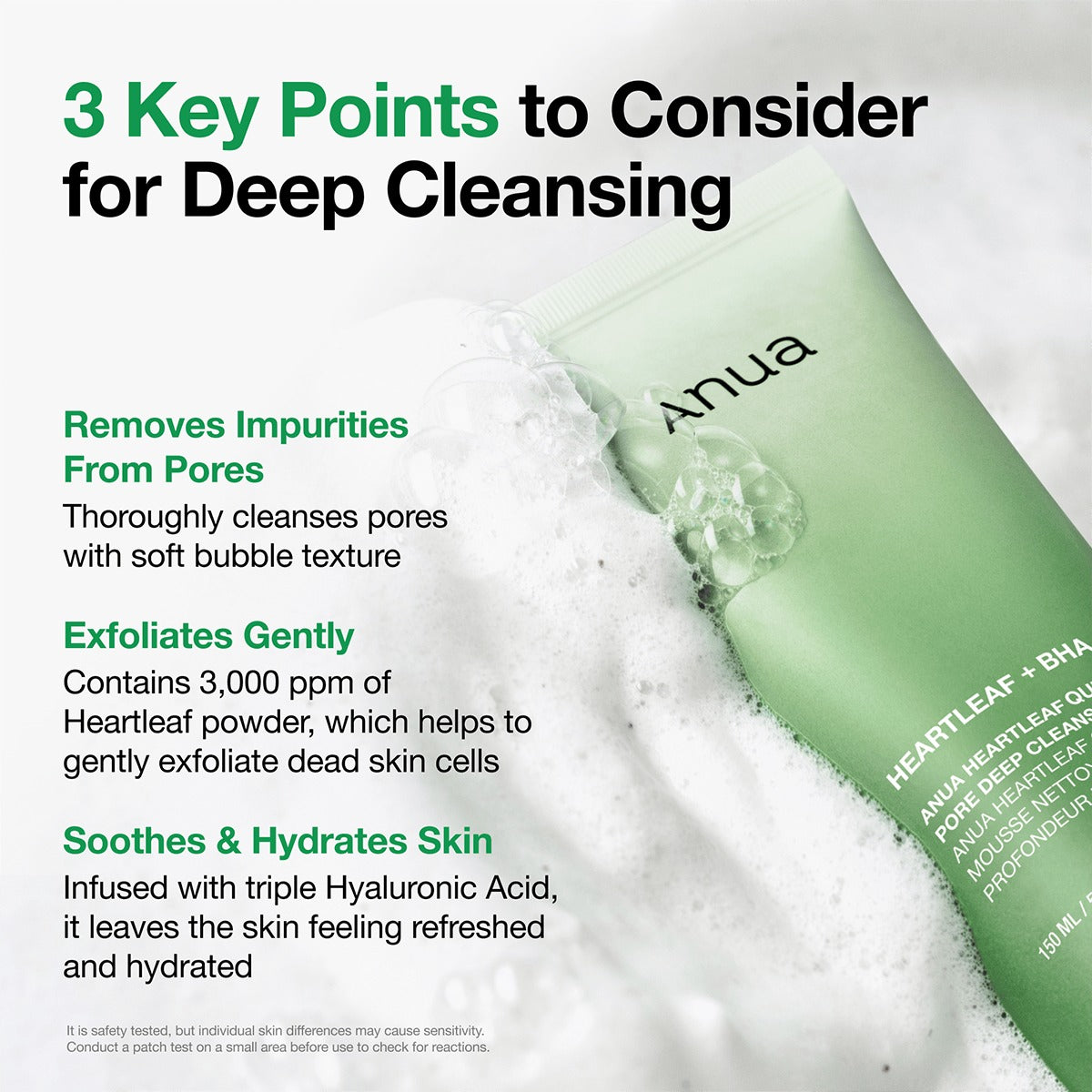 Heartleaf Quercetinol Pore Deep Cleansing Foam 150ml