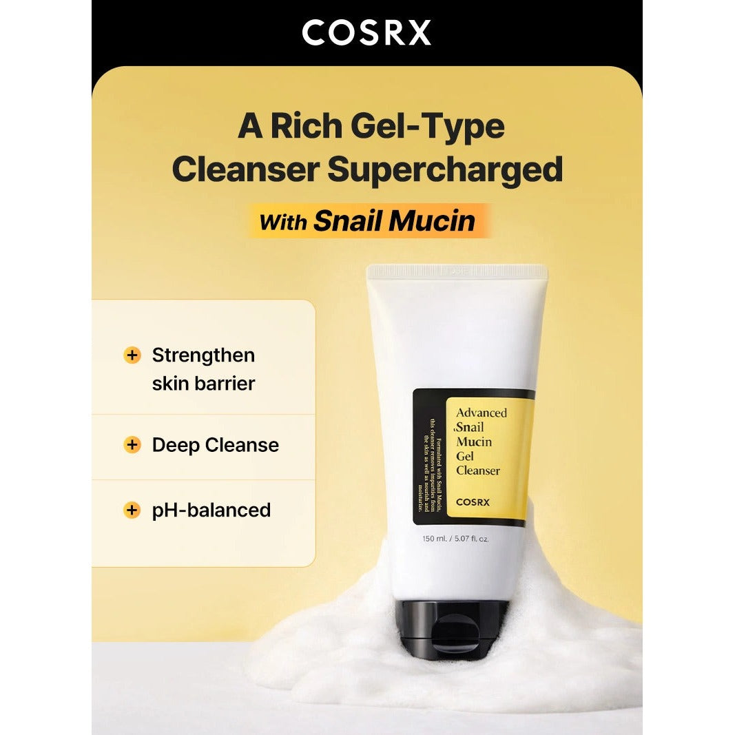 Advanced Snail Mucin Gel Cleanser 50ml
