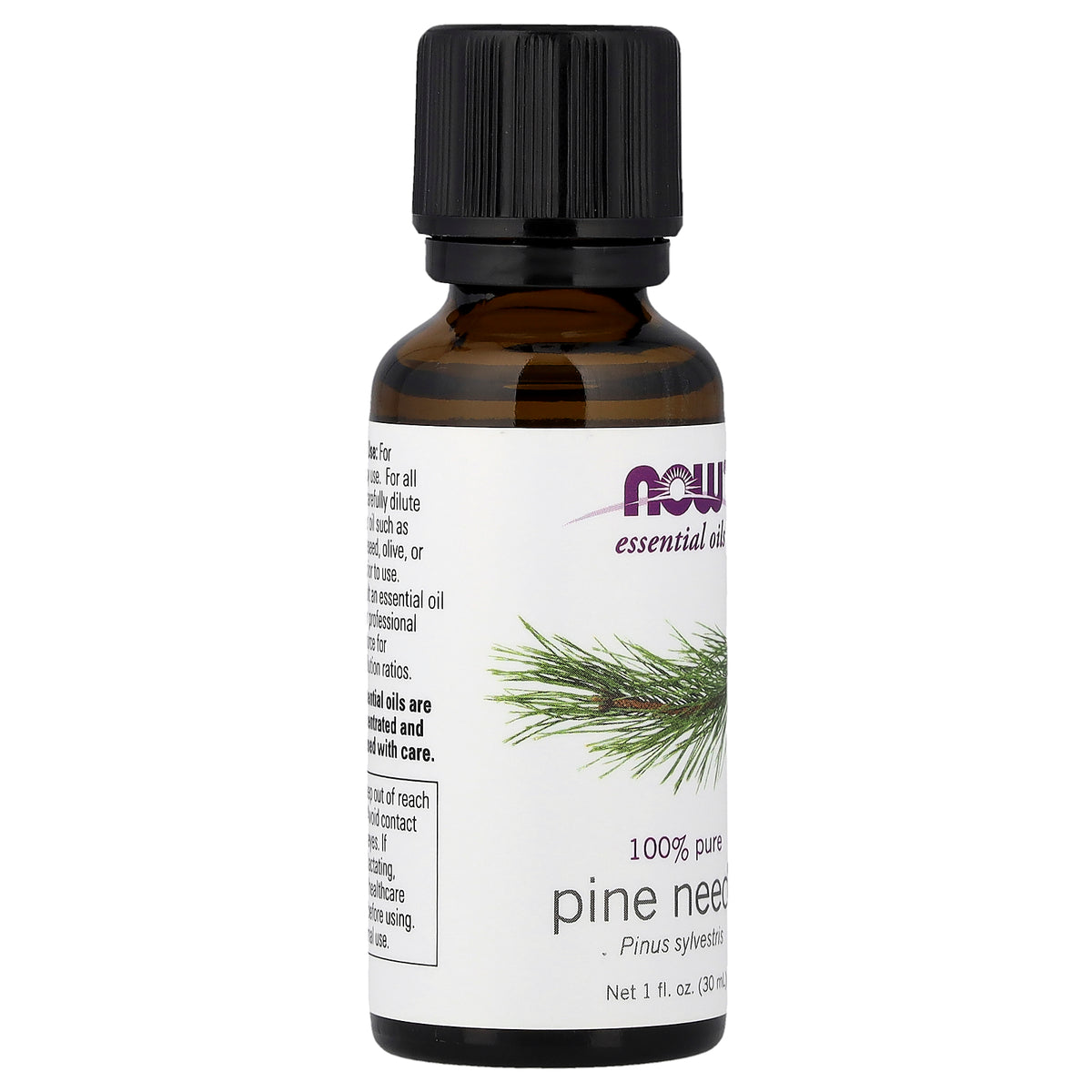 NOW Ess Oil 100% Pure Pine 30ml, front of the pack