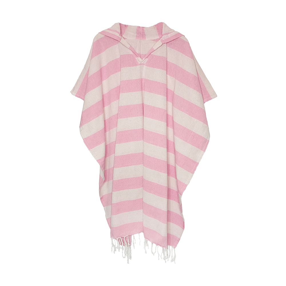 Turkish Towel Hoodie Pink-Matakana Pharmacy