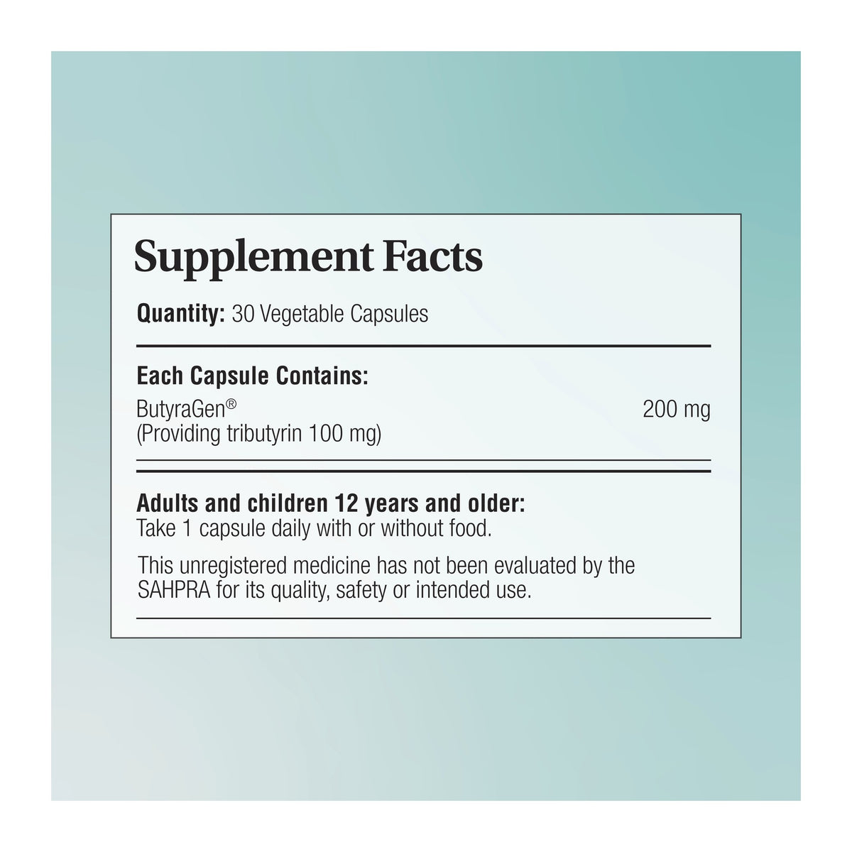Bettergut Pre and Postbiotic 30 Capsules by Phytoceutics