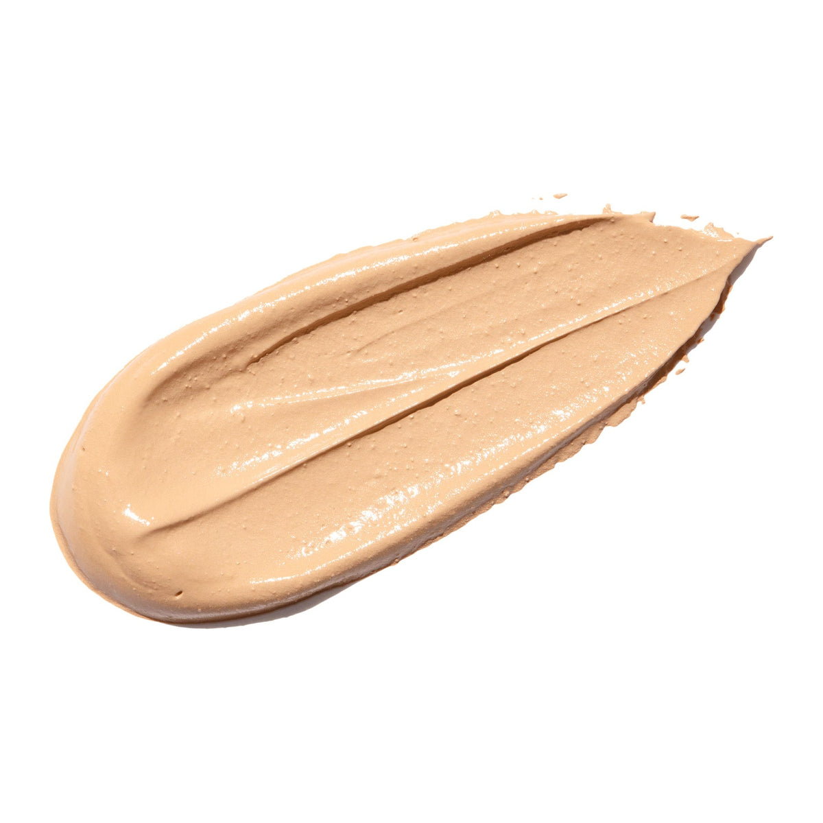 The texture of Natio Cream to Powder Foundation SPF20 Light swatched