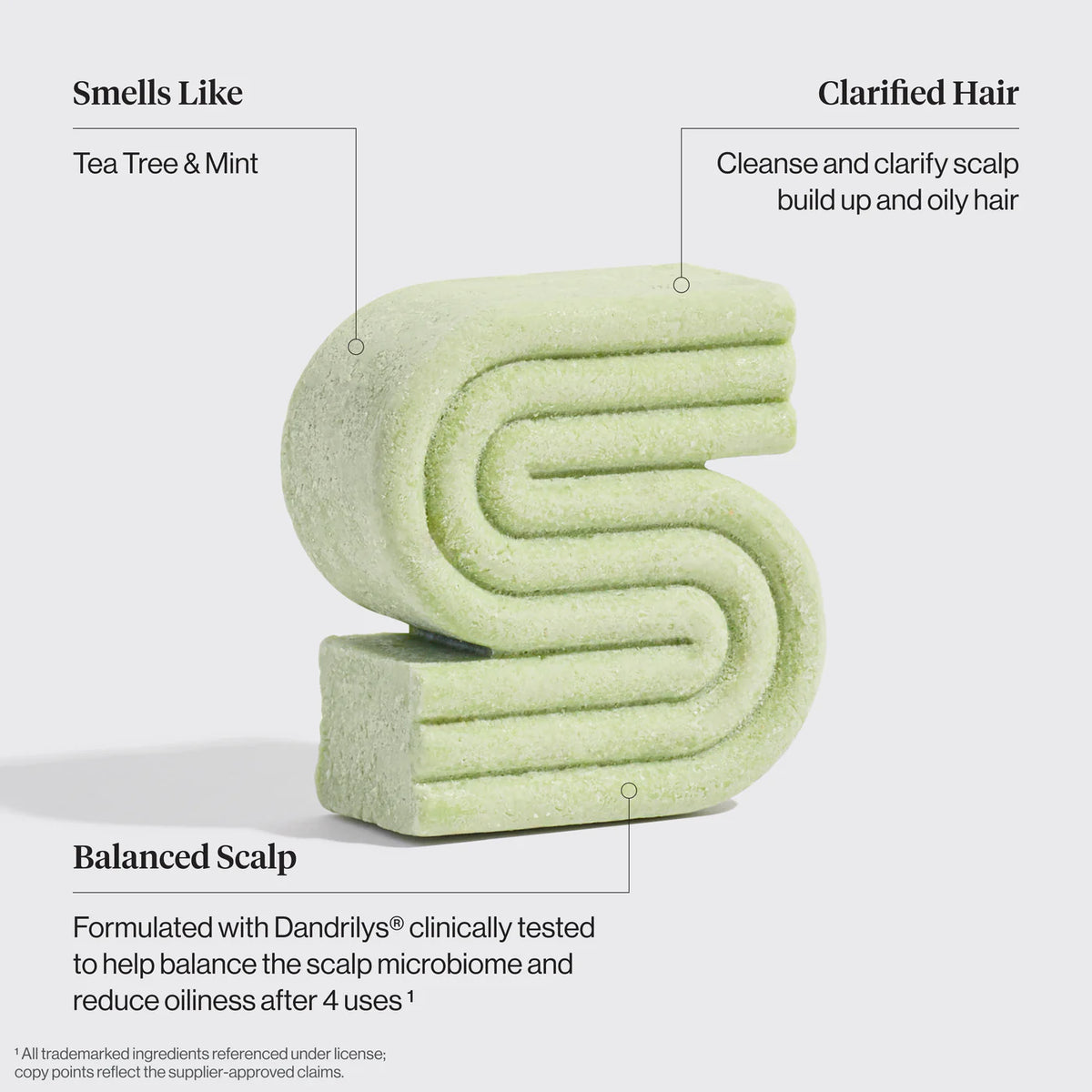 Tea Tree & Mint Clarifying Shampoo Bar-KITSCH-Matakana Pharmacy