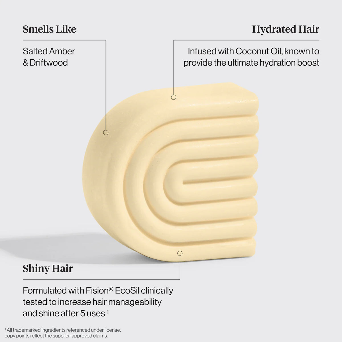 Coconut Oil Conditioner Bar for Dry Damaged Hair-KITSCH-Matakana Pharmacy
