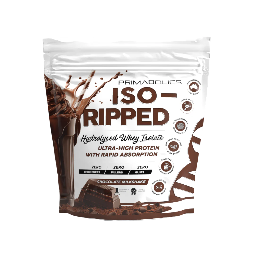Iso Ripped Choc Milkshake 55 Serve-Primabolics-Matakana Pharmacy