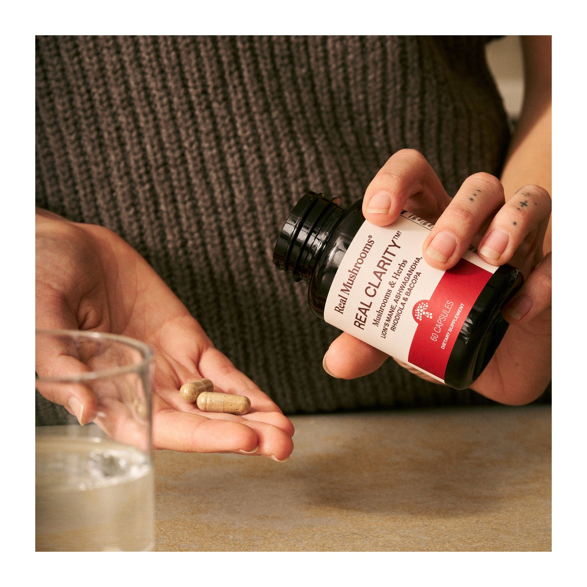 Real Clarity 60 Capsules by Real Mushrooms