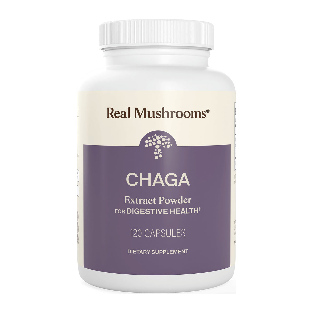 Chaga Extract 120 Capsules by Real Mushrooms