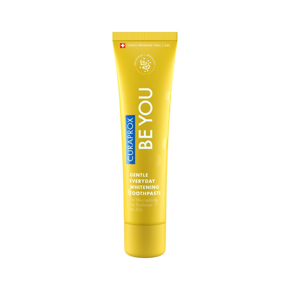 Curaprox Be you Grapefruit and Bergamot whitening toothpaste 60ml, yellow tube