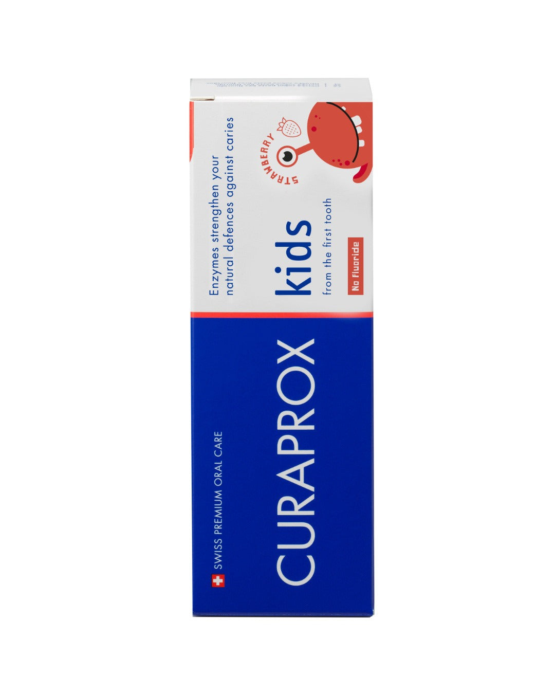 Curaprox Kids strawberry toothpaste 60ml, carton