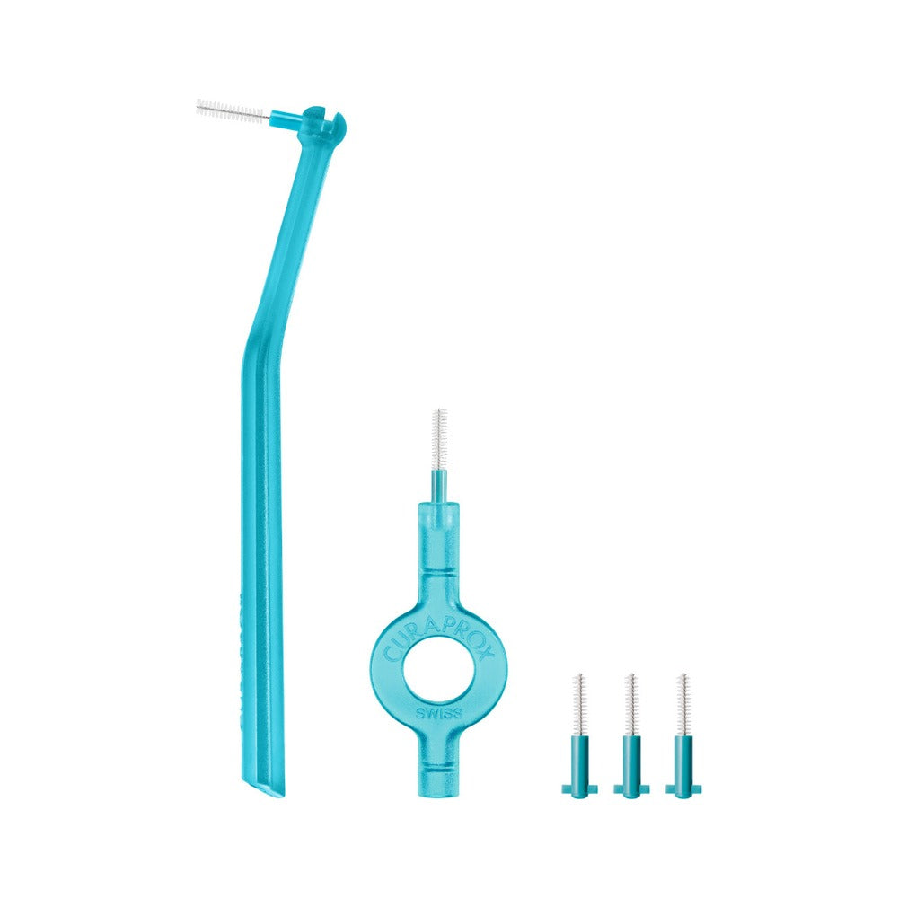 Curaprox CPS 06 prime start interdental brush set, holder and brushes