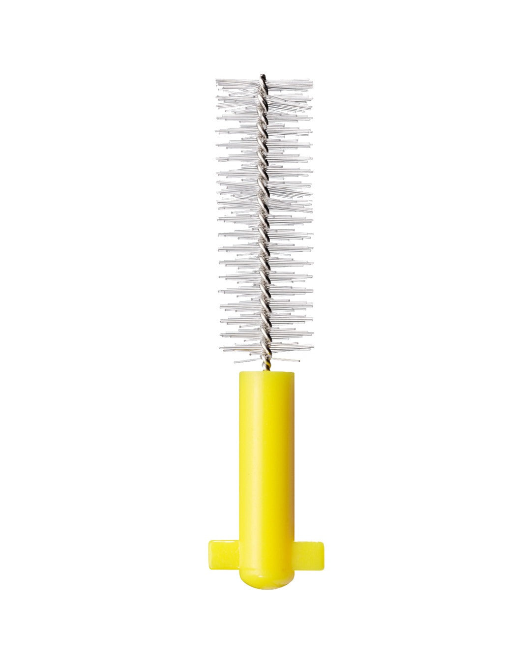 Close-up of a single Curaprox CPS 09 prime interdental brush