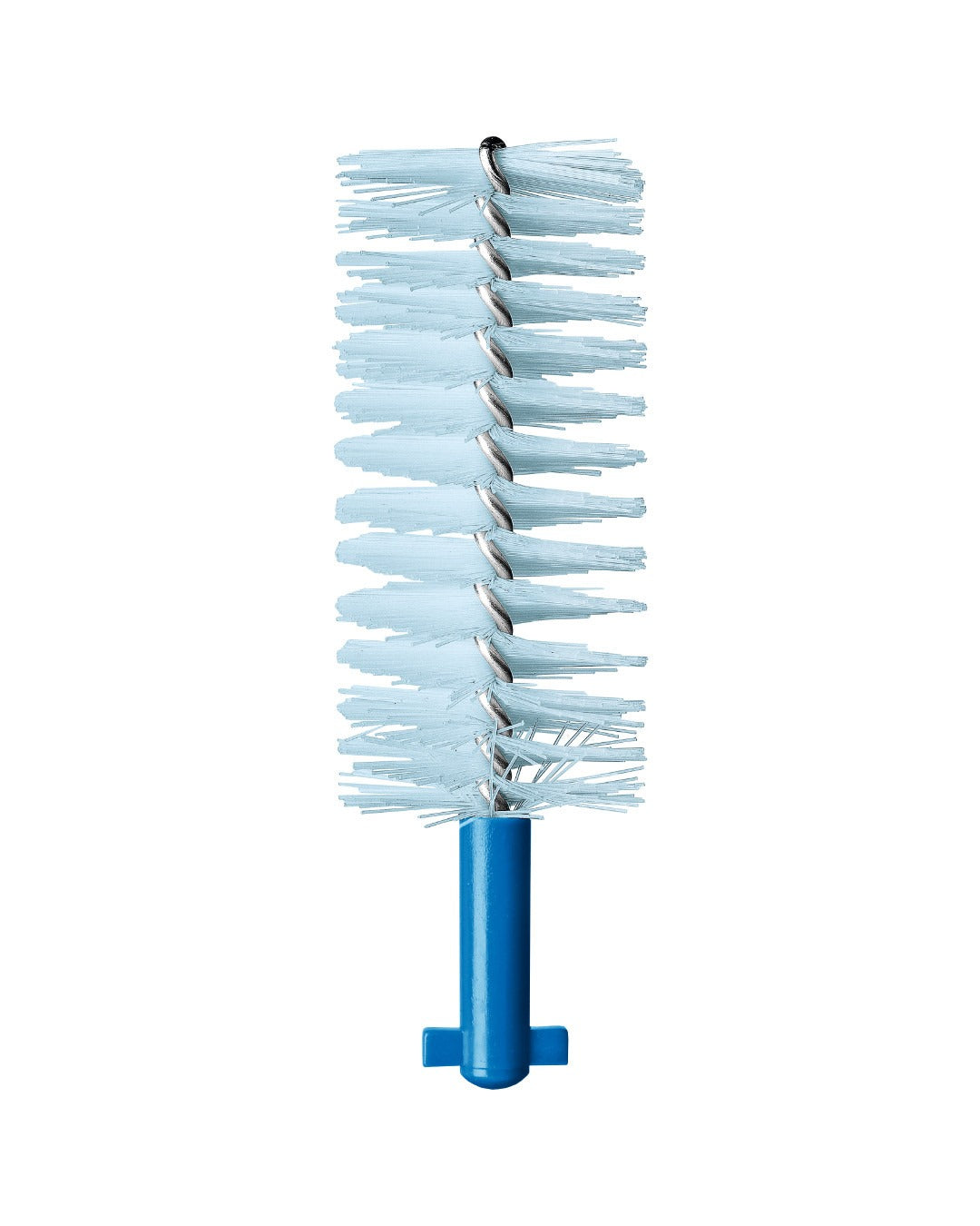 Close-up of a single Curaprox CPS 410 perio interdental brush