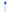 A single blue Curaprox ortho travel replacement brush head