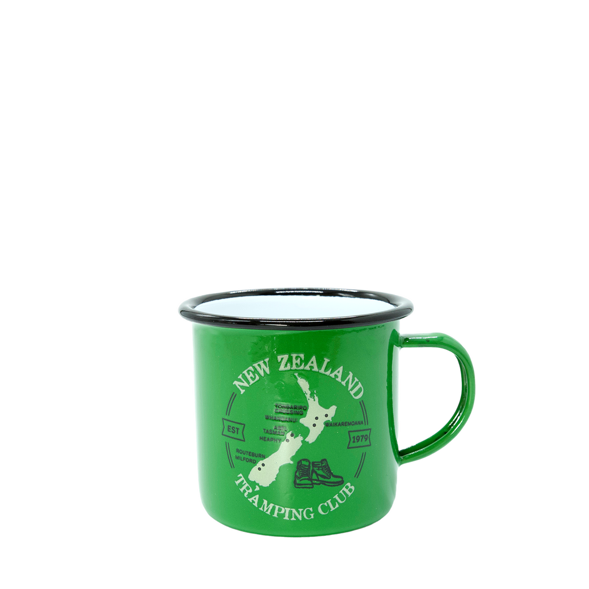 Enamel Mug Small NZ Tramping-Matakana Pharmacy