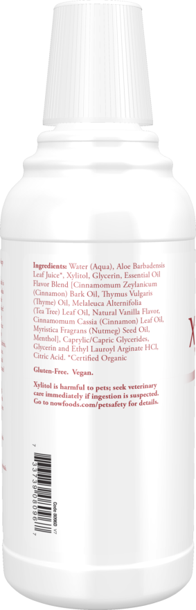 Image of XyliWhite Mouthwash Cinnafresh 473ml ingredients