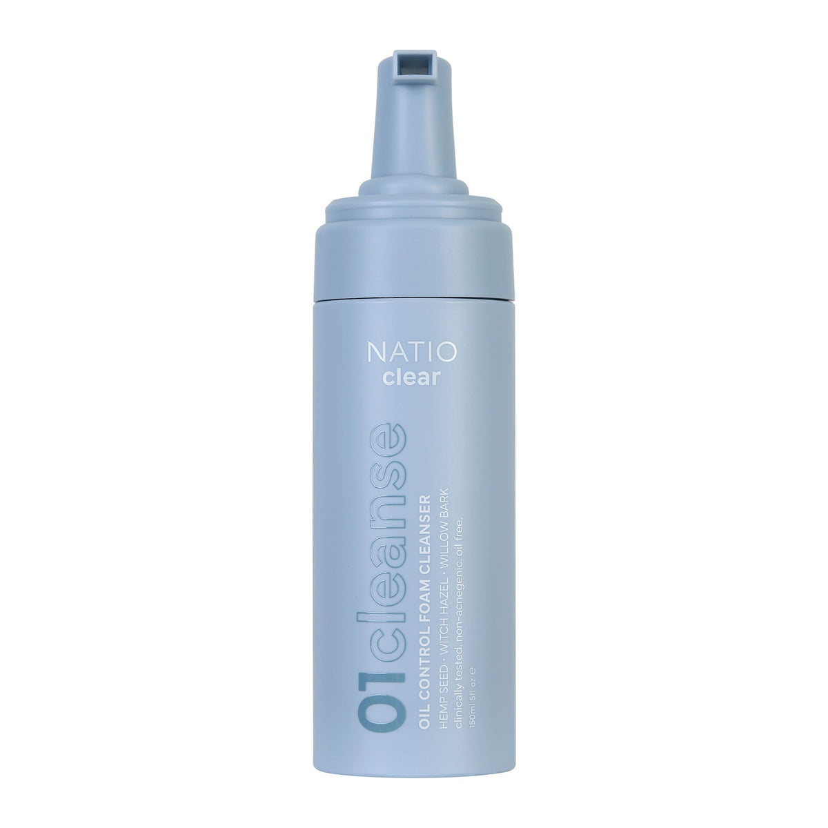 Clear Oil Control Foam Cleanser 150ml by Natio, product shot