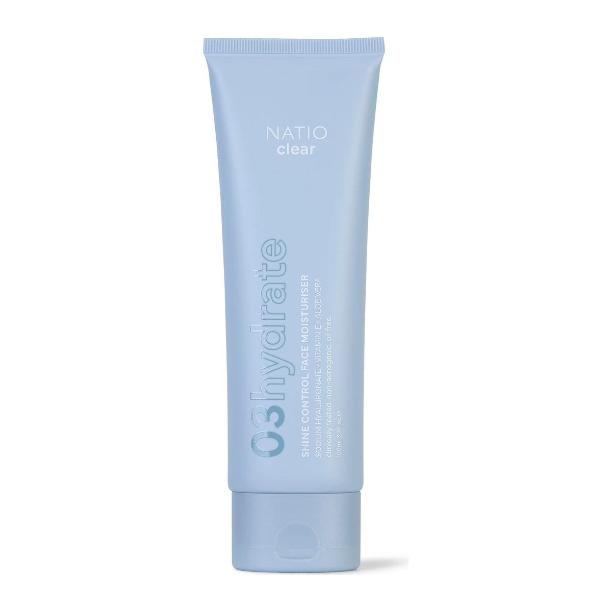 Clear Shine Control Facial Moist. 125ml by Natio, front of pack