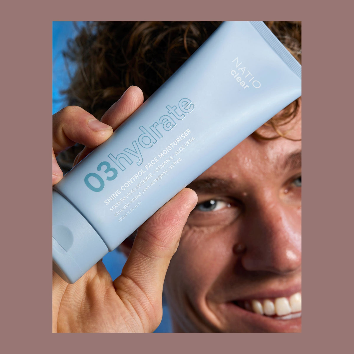 Natio Clear Shine Control Face Moisturiser