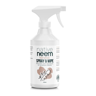 Native Neem Organic Neem Multi Purpose Spray and Wipe 500ml trigger bottle