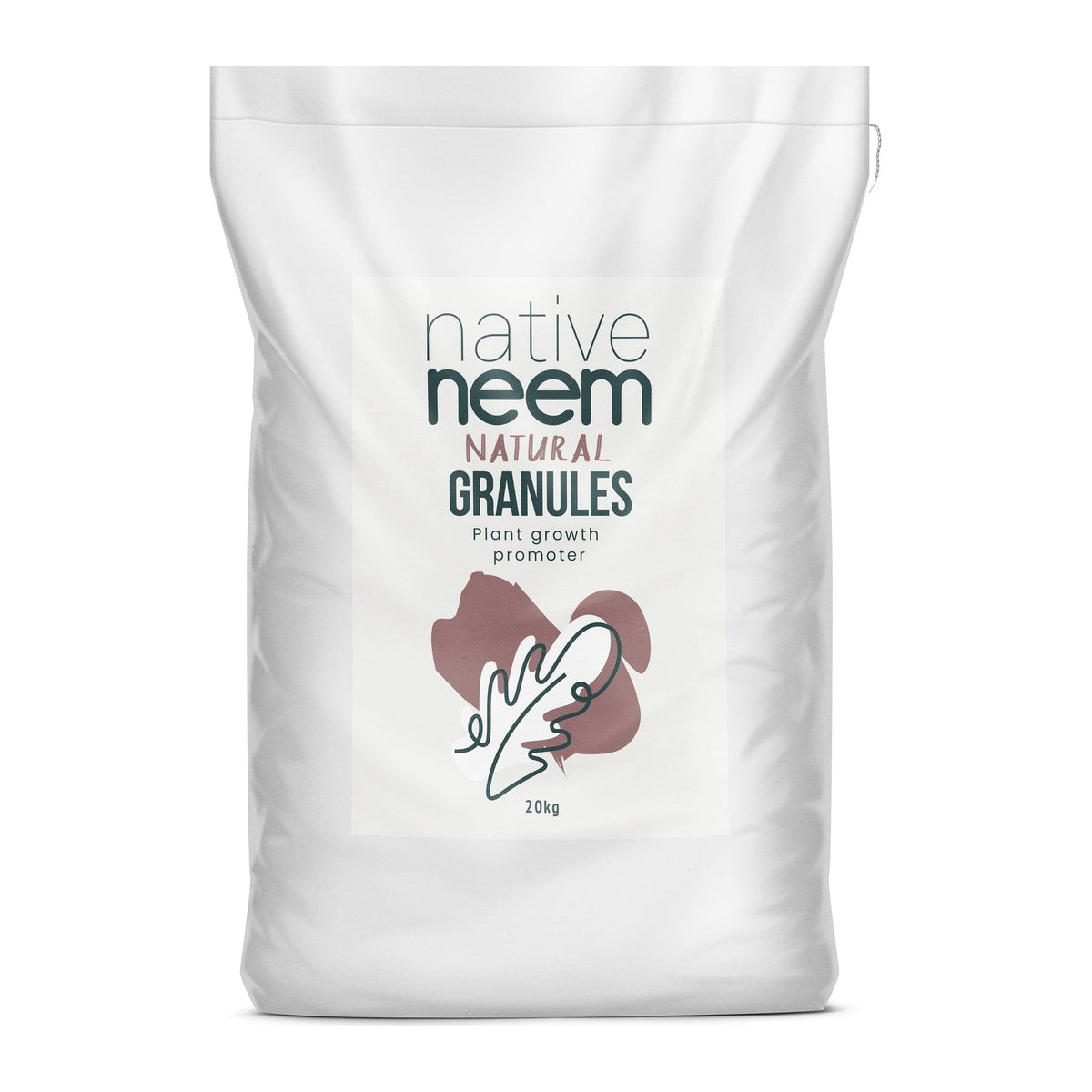 Native Neem Organic Neem Tree Granules 20kg sack, front of pack