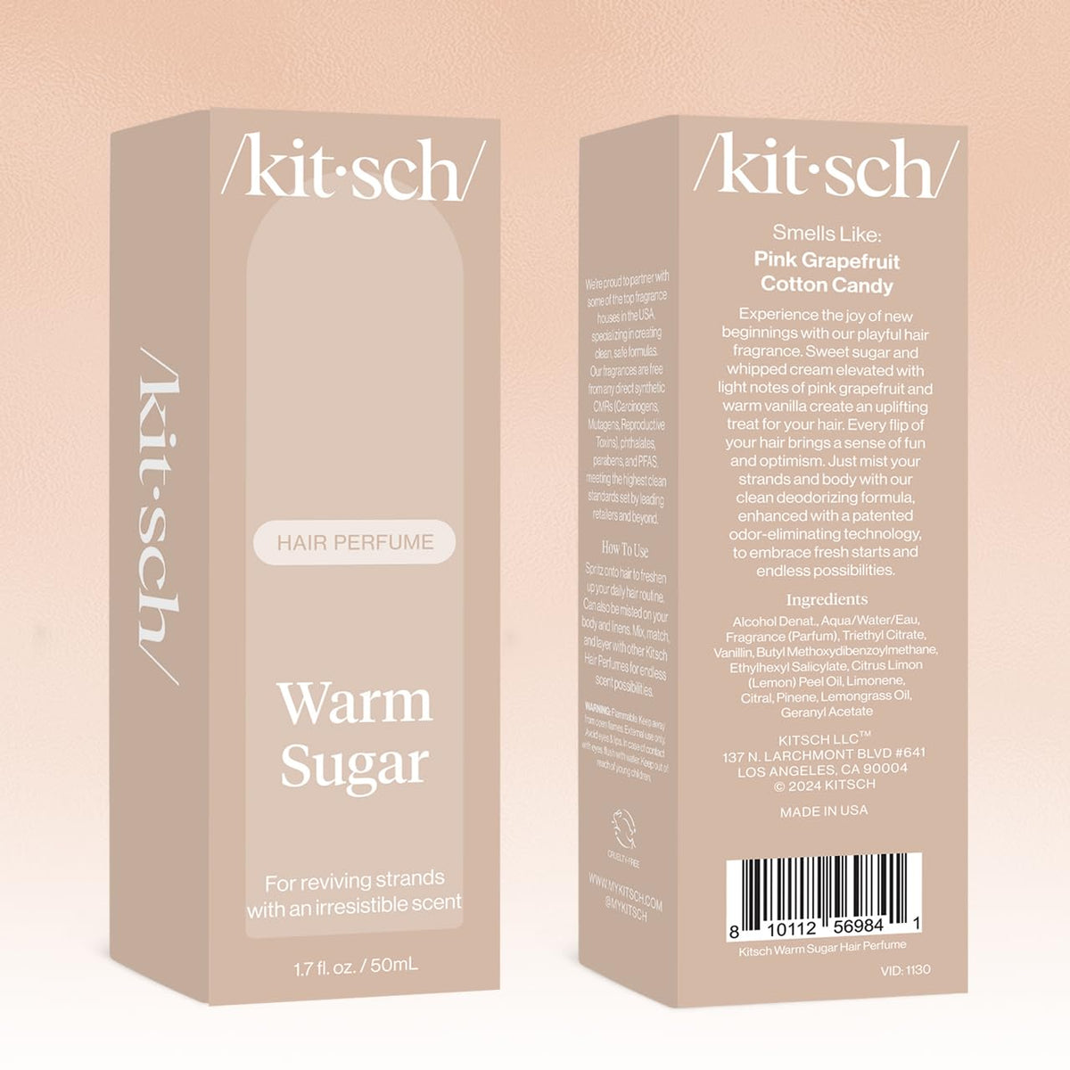 Warm Sugar Hair Perfume-KITSCH-Matakana Pharmacy