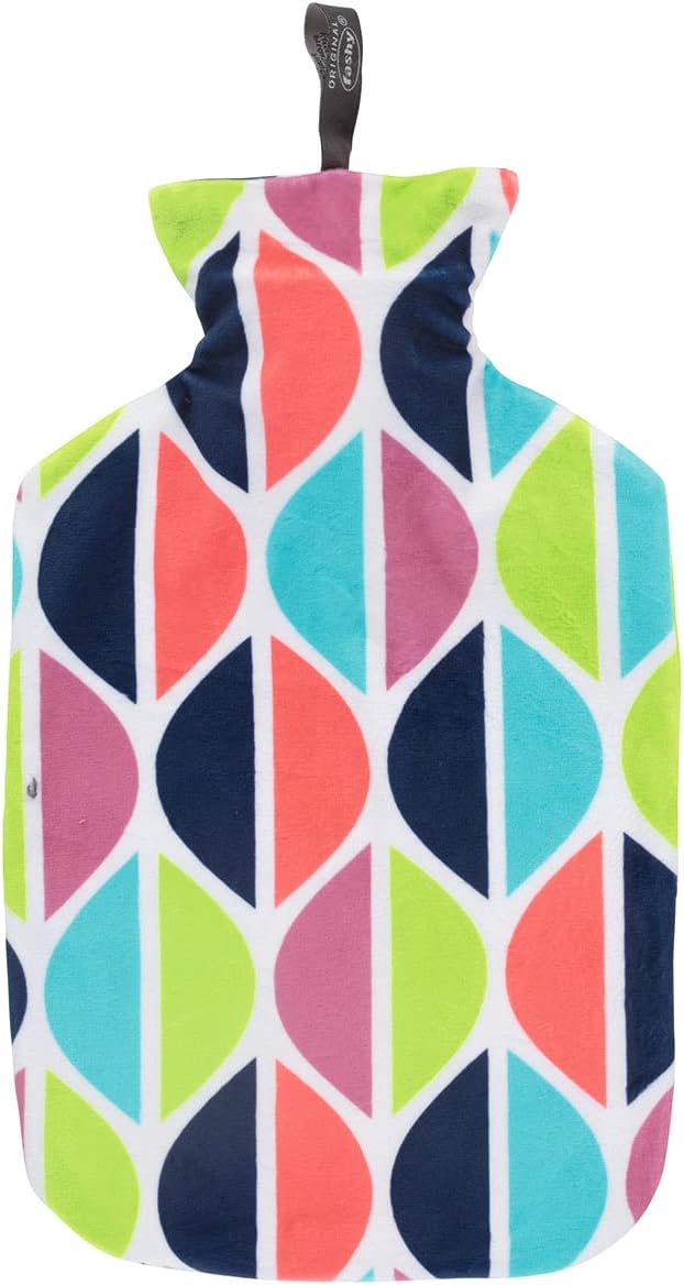 Hot Water Bottle with Printed Cover Leaves 2.0L-FASHY-Matakana Pharmacy