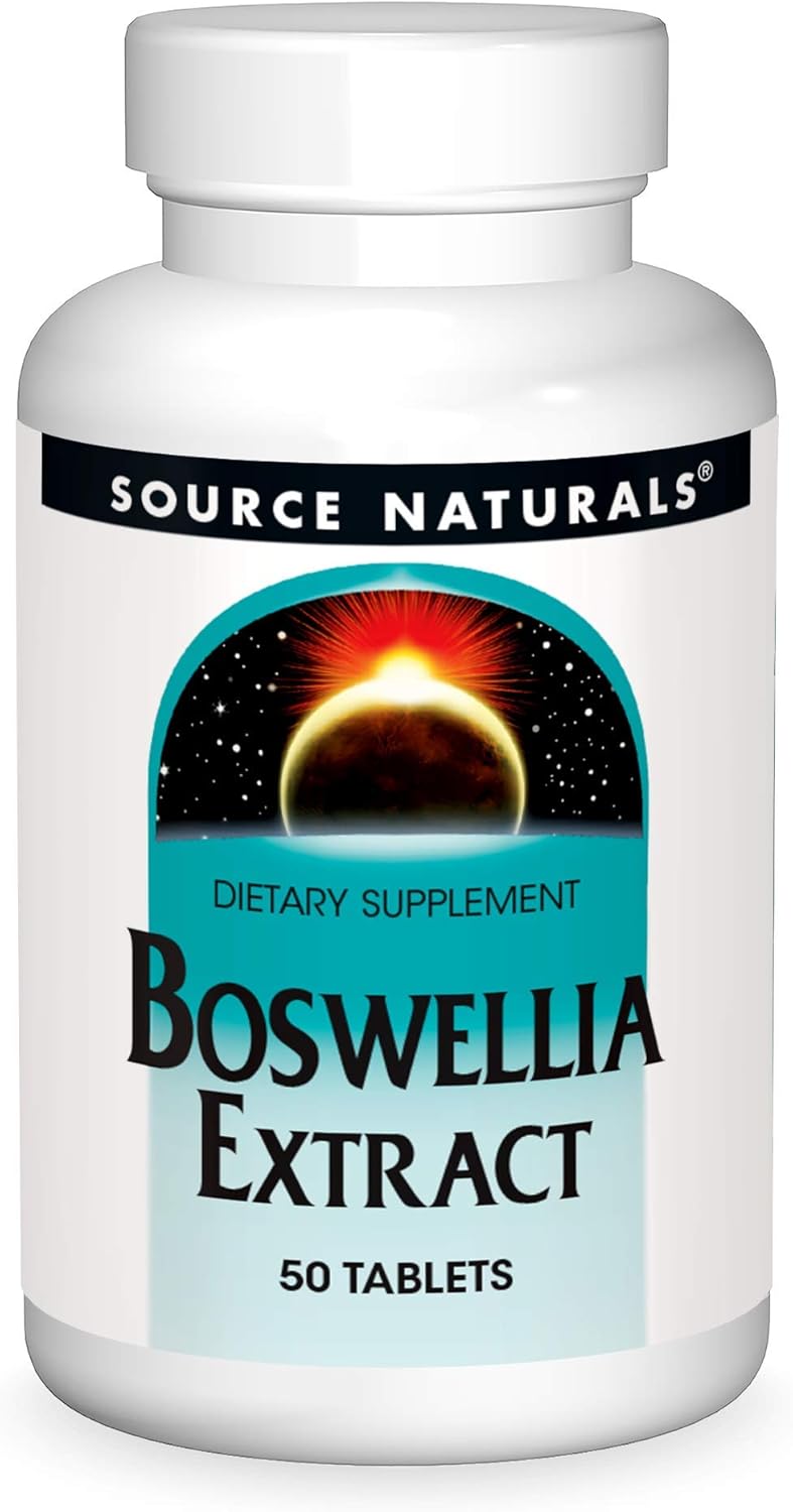 Boswellia Extract 50 Tablets-Source Naturals-Matakana Pharmacy