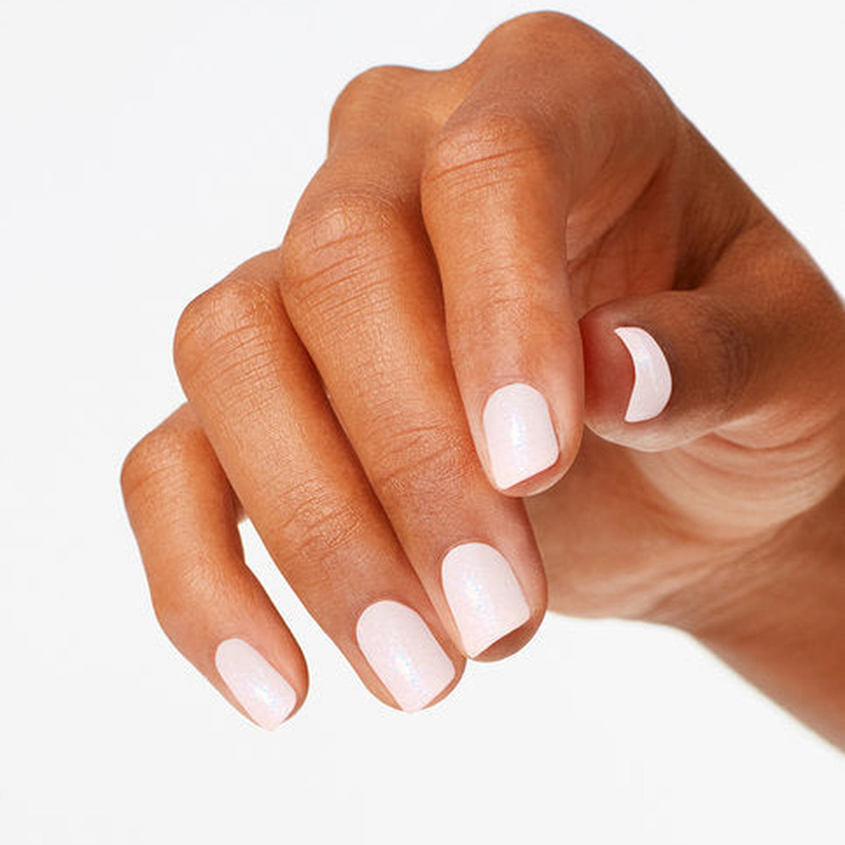 A manicure painted in OPI From Dusk til Dune