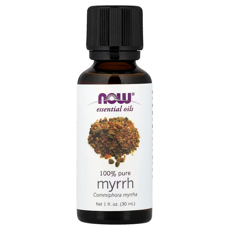 Essential Oil 100% Pure Myrrh 30ml-NOW Supplements-Matakana Pharmacy