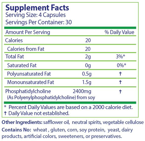 Phoscol Vegetarian Capsules 600mg 120 Capsules-Nutrasal-Matakana Pharmacy