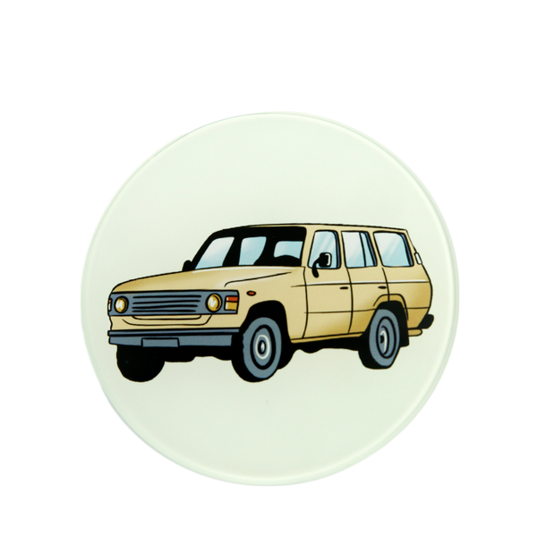 Glass Coasters NZ Vintage Car Club-Matakana Pharmacy