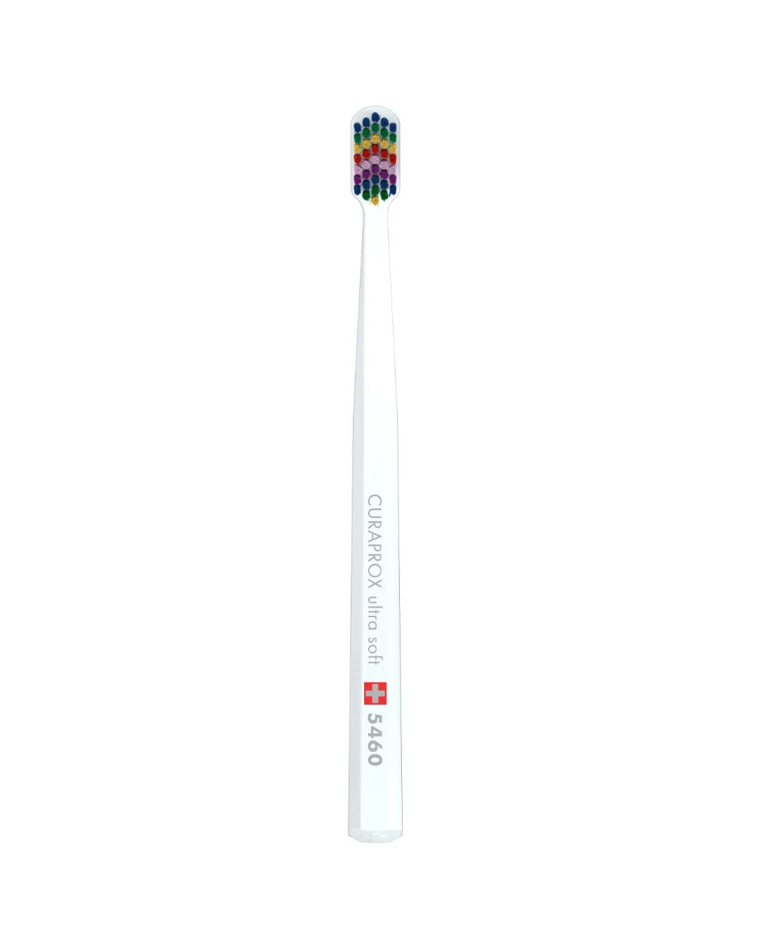 Curaprox CS 5460 Happy Lil Teeth Edition, white printed toothbrush