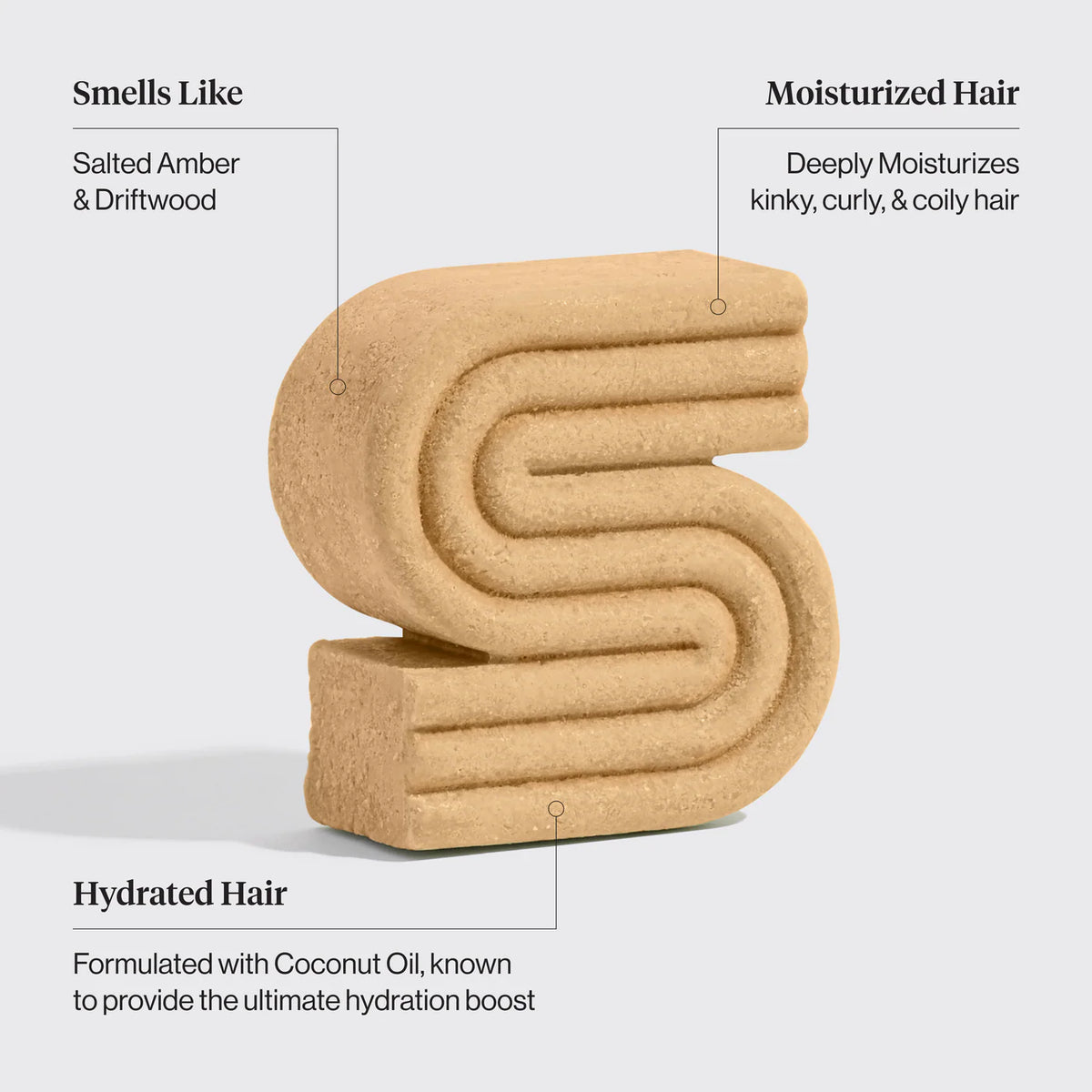 Coconut Oil Shampoo Bar for Dry Damaged Hair-KITSCH-Matakana Pharmacy
