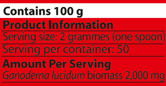 Reishi -MRL Powder 100g-Mycology Research Laborat-Matakana Pharmacy
