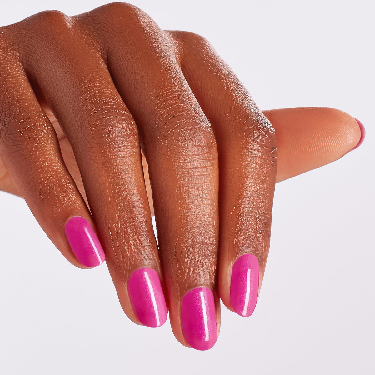 A manicure painted in OPI Telenovela Me About It