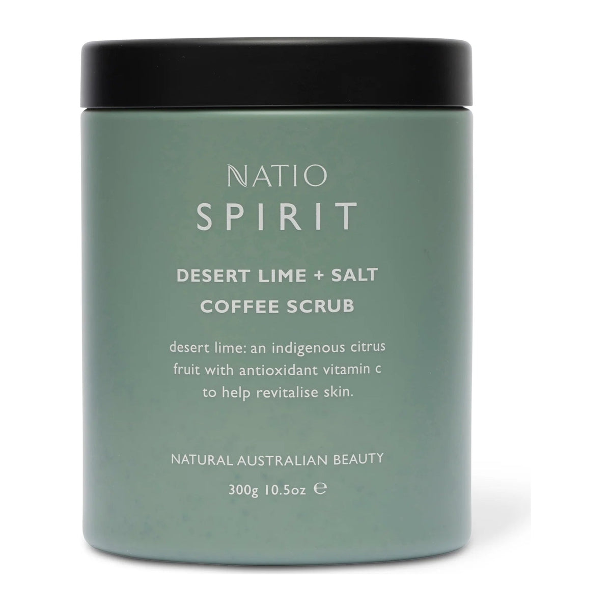 Spirit DL/Salt&Coffee Scr 300g by Natio, front of pack